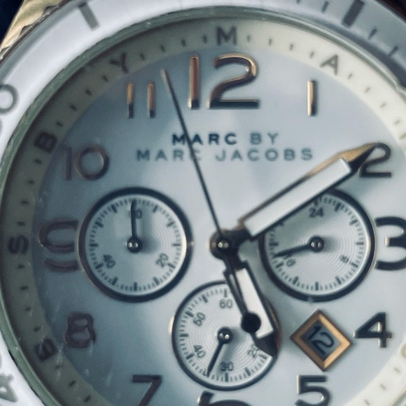 MARC JACOBS ROCK ROSE GOLD & WHITE WOMENS WATCH main image 11